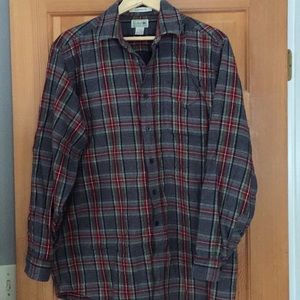 LLBean Men’s Stewart Plaid Lg Tall